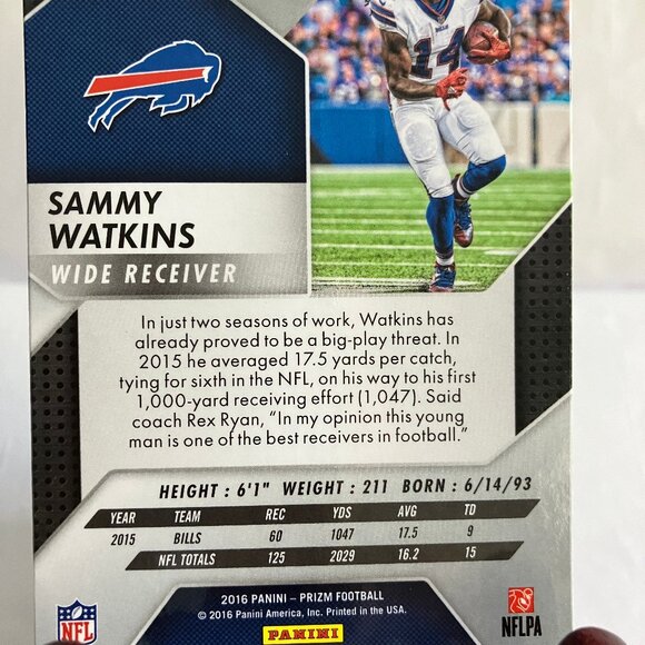 PRISTINE 2016 PANINI PRIZM NFL NY Buffalo Bills FOUR (4) SELECT TEAM MEMBERS - Picture 8 of 10